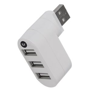 HUB USB 3 PORTAS 2.0 BRIGHT – BRANCO