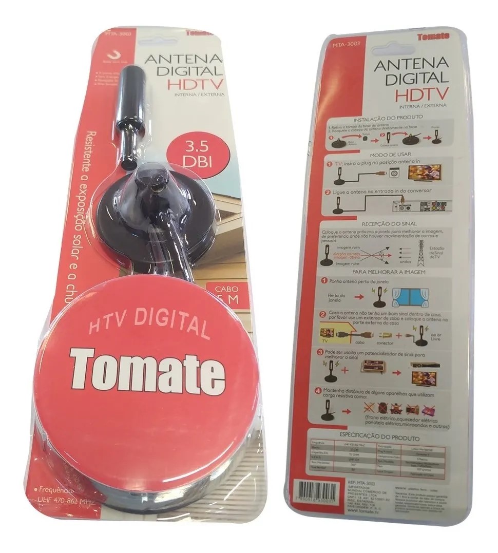 ANTENA DIGITAL HDTV KETCHUP - Imagem 3