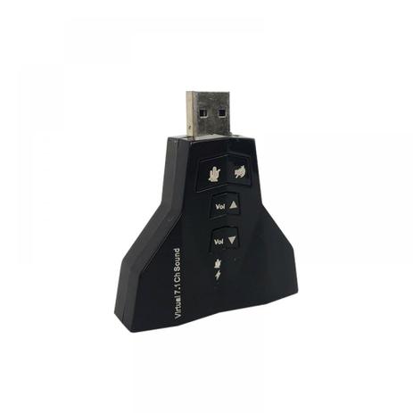 ADAPTADOR DE SOM 4 P2 P/ USB EXBOM