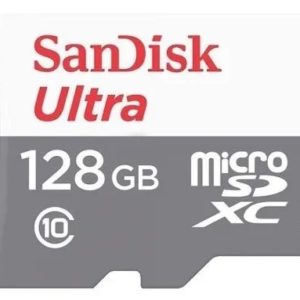 CARTÃO DE MEMÓRIA 128GB CLASSE 10 SANDISK