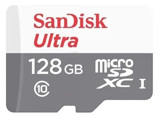 CARTÃO DE MEMÓRIA 128GB CLASSE 10 SANDISK