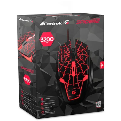 MOUSE GAMER SPIDER2 - 3200DPI FORTREK - Imagem 5