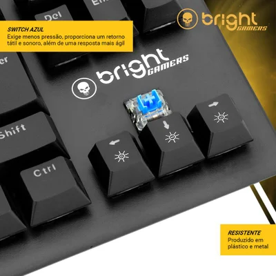 TECLADO MECÂNICO GAMER - GTC561 BRIGHT - Imagem 4