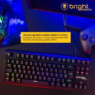 TECLADO MECÂNICO GAMER - GTC561 BRIGHT - Imagem 5