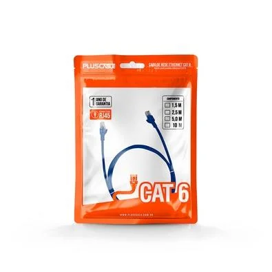 CABO DE REDE CAT6 2,5M PLUS CABLE - Imagem 3