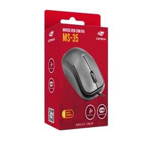 MOUSE USB MS-35 BK PRETO C3TECH