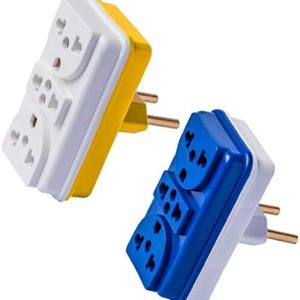 ADAPTADOR  3 TOMADAS CORES 10A  20A  250V