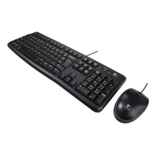 TECLADO E MOUSE USB  MK120 PRETO LOGITECH
