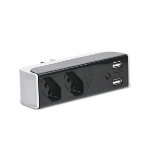 CARREGADOR DE MESA USB 2.1A C/ FILTRO DE LINHA  BRIGHT