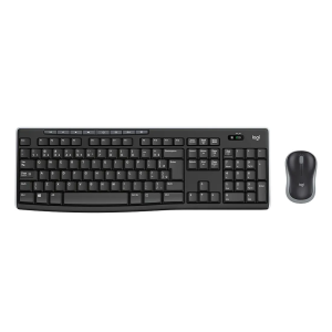 COMBO TECLADO E MOUSE S/ FIO MK270 PRETO LOGITECH