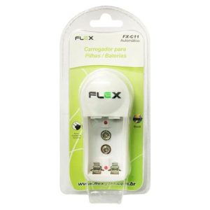 CARREGADOR DE PILHAS FX-C16 FLEXGOLD