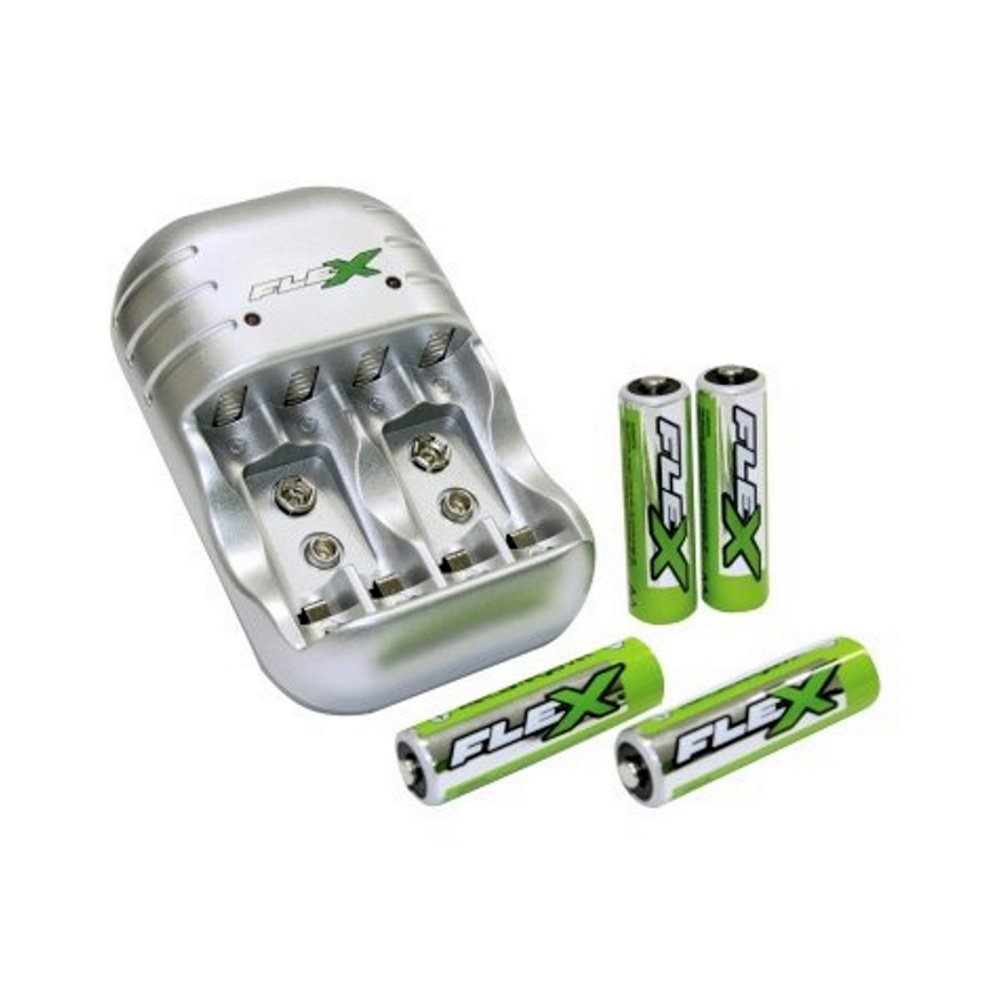 CARREGADOR DE PILHAS FX-C16 FLEXGOLD - Imagem 2