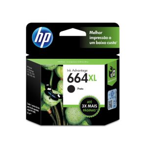 CARTUCHO 664XL PRETO HP