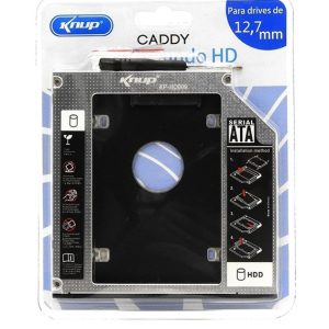 CASE DRIVE CADDY HDD 12,7MM KNUP