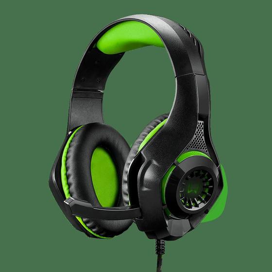 HEADSET GAMER VERDE USB/P2/P3 PH299 WARRIOR - Imagem 3