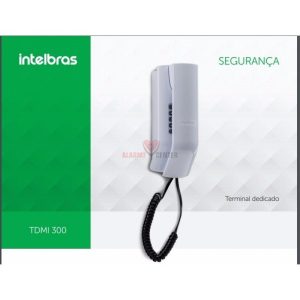 INTERFONE TERMINAL DEDICADO TDMI 300 CINZA ÁRTICO INTELBRAS