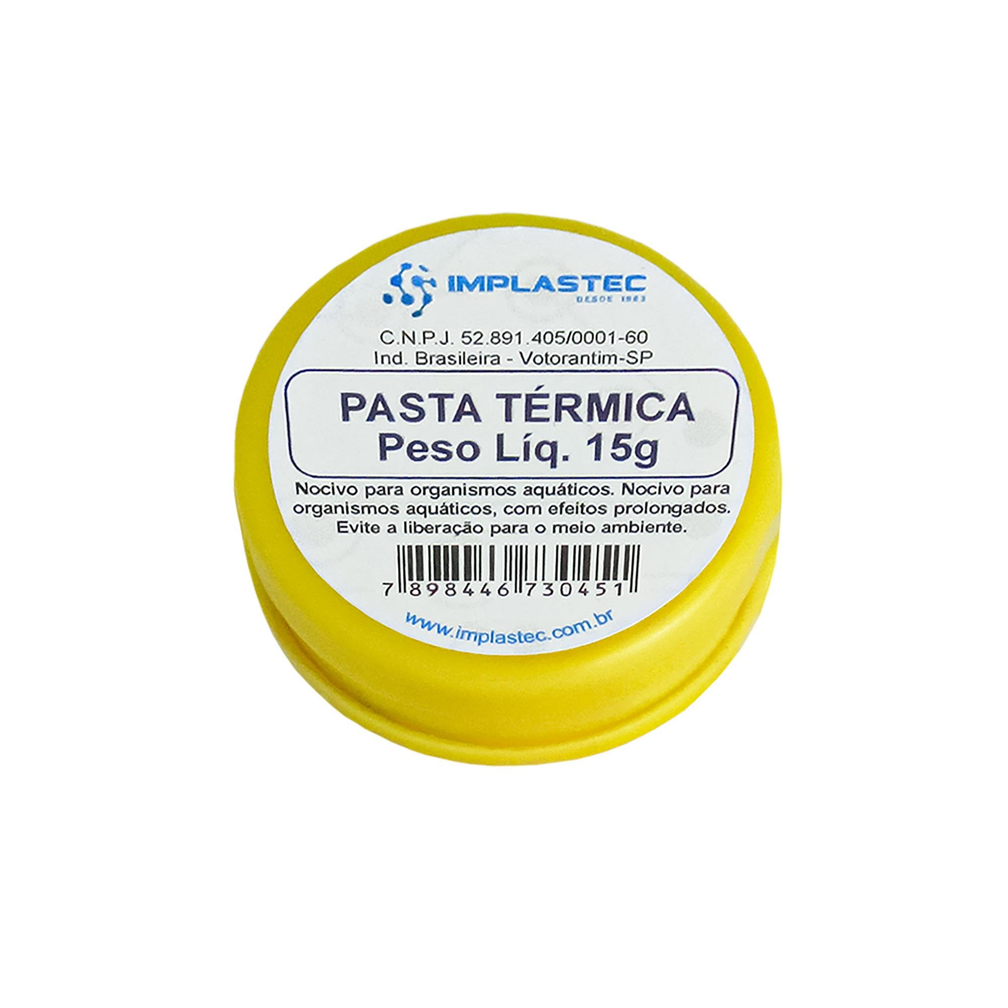 PASTA TÉRMICA 15G IMPLASTEC - Imagem 2