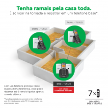 RAMAL SEM FIO DIGITAL TS5121 INTELBRAS - Imagem 4