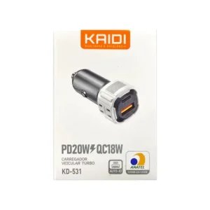 CARREGADOR VEICULAR TURBO KAIDI