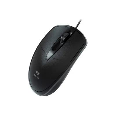 MOUSE C/ FIO MS-31 PRETO C3TECH - Imagem 2