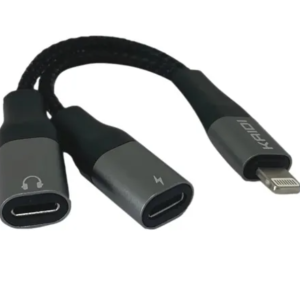 ADAPTADOR LIGHTNING PARA LIGHTNING DUPLO KD-217 KAIDI