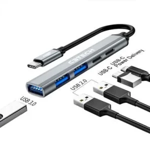HUB USB TIPO C 5 PORTAS C3TECH