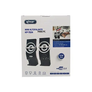 CAIXA DE SOM 12W KP-7024 KNUP