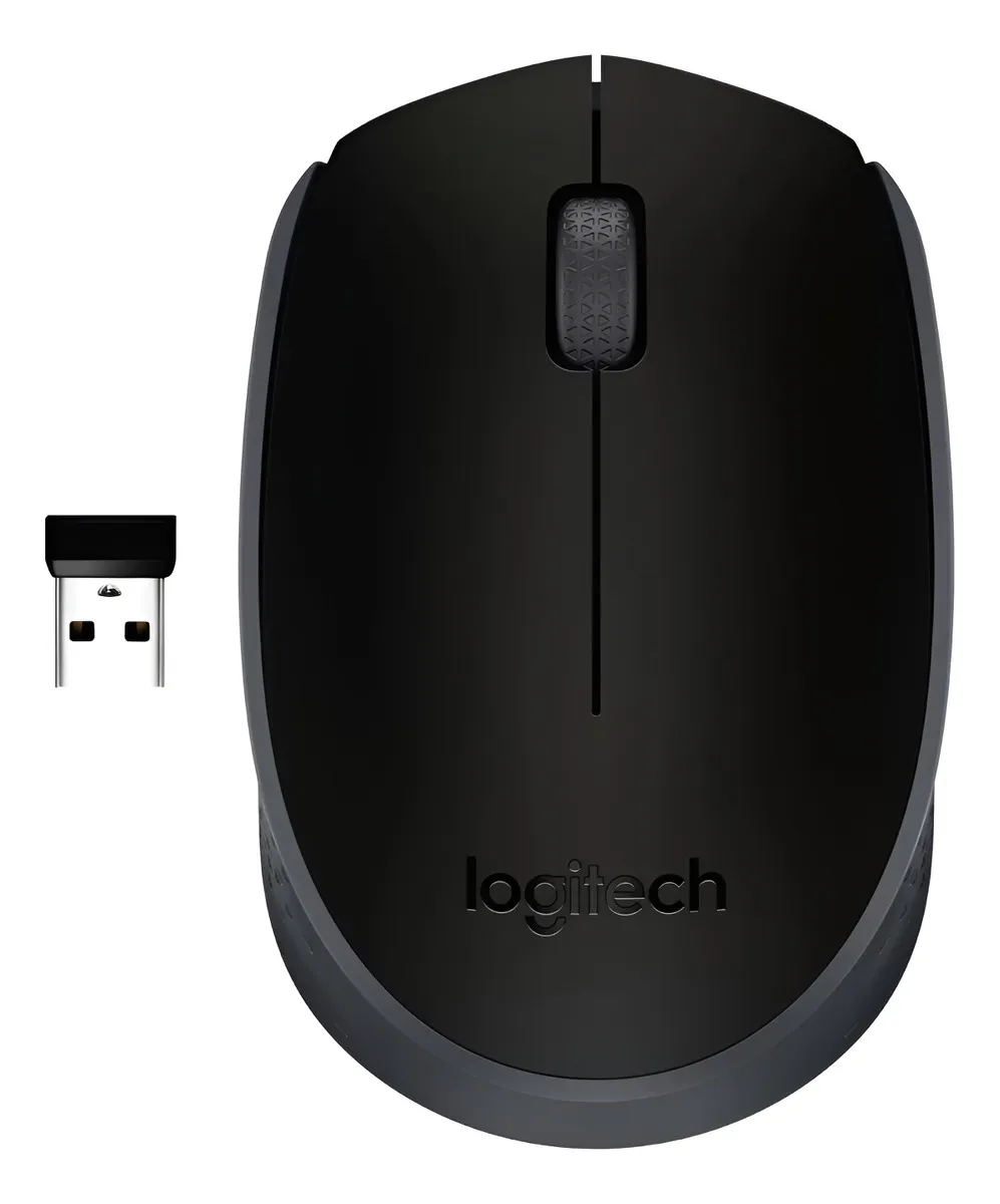 MOUSE S/ FIO PRETO M170 LOGITECH - Imagem 2
