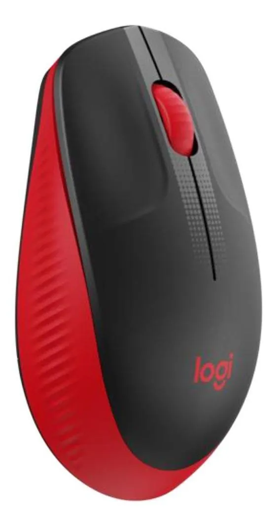 MOUSE S/ FIO VERMELHO M190 LOGITECH - Imagem 2