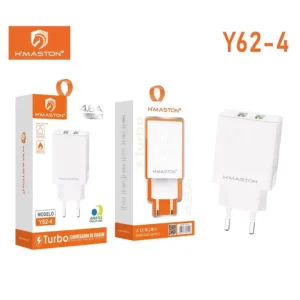 CARREGADOR TURBO IPHONE 4.8A  2USB HMASTON